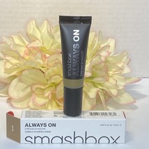 Smashbox Always On Cream Eye Shadow .34oz 10ml OLIVE Full Size New In Bo... - $9.85