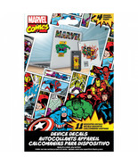 Marvel Super Heroes Classic Characters Electronic Device Decals Multi-Color - £12.60 GBP