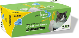 Pets Drawstring Cat Litter Box Liners, Unscented, Large Size, 36” X 18 - $44.54