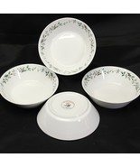Royal Seasons Holly Soup Cereal Bowls Christmas 6-1/4&quot; Lot of 4 Xmas - $233.91 MXN