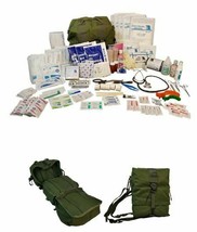 NEW Elite First Aid Tactical M17 Medic Bag Trauma STOCKED KIT Military S... - $158.35