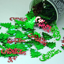 Merry Christmas Mix Confetti 14gms Bag CCP9387 Free Shipping - $3.95+