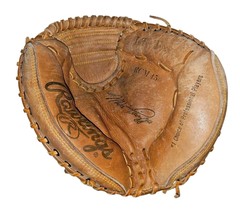 Rawlings Mike Piazza Leather Catchers Mitt RCM45 Reg Lite Toe RHT  - $24.50