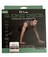Fit2Live Gliding Discs (Fitness Exercise Sliders) 2 Pack - Abdominal, St... - $11.87