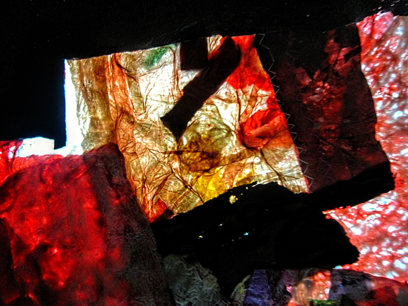 Dark red abstract photo stock,Recycled plastic image,Dark red halloween color Item image 2