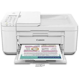 5074C022 Canon PIXMA TR4720 Wireless All-in-One Printer (White) 507FC022 - $85.49
