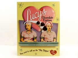 Lucy&#39;s Chocolate Factory, 12.5 x 16 Metal Poster, TV Room/She Shed Decor... - £7.79 GBP