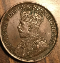 1913 Canada Large Cent Penny Coin - £5.31 GBP