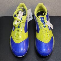 NEW Womens ADIDAS F10 TRX FG Royal Blue / Lime Soccer Cleats Futball Boo... - $36.49