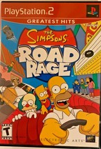 Simpsons Road Rage (Sony PlayStation 2, 2001): COMPLETE: PS2 Driving GTA Clone - £12.45 GBP