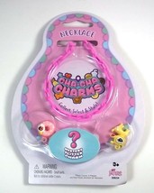 Cha Cha Charms Plastic Necklace &amp; charms set Donut &amp; Yellow Deer NEW - £3.95 GBP