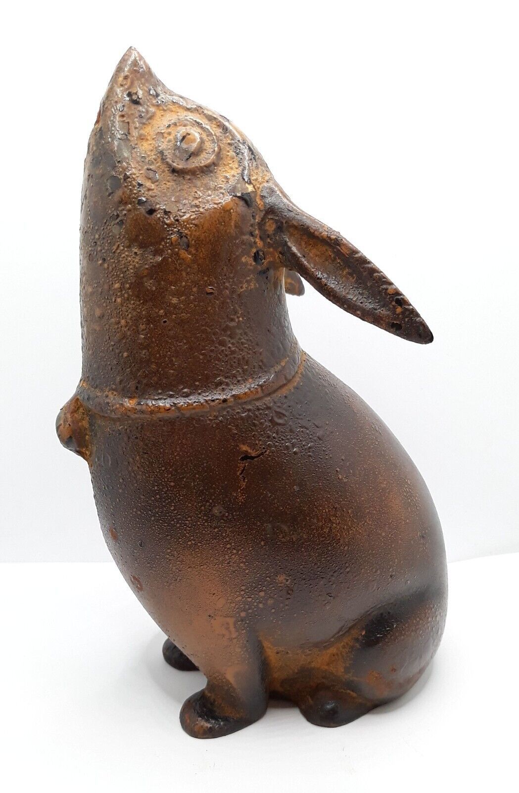 Primary image for Japanese Moon Gazing Hare Rabbit Cast Iron Vintage Import From Neiman Marcus 7"