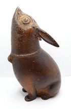 Japanese Moon Gazing Hare Rabbit Cast Iron Vintage Import From Neiman Ma... - £707.71 GBP