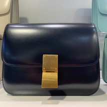 Glossy  Box Classic Design Real Leather Flap Fashion Women&#39;s Crossbody Vintage B - £153.36 GBP