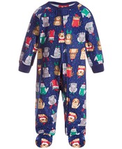 allbrand365 designer Baby Matching Printed Footed Pajama Bah Humbug Size 18M - £19.33 GBP