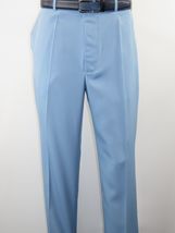 Men MONTIQUE 2pc Walking Leisure Suit Matching Set Short Sleeve 2227 C. Blue image 4