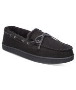 Club Room Men&#39;s Moccasin Slippers in Black-Small 6-7 - €16,19 EUR