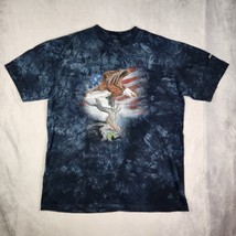 The Mountain Shirt 2XL Navy Tie Dye Eagle Patriotic Great Smoky Mountain... - $27.71