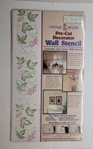 Stencil Decor Pre Cut Nature&#39;s Vineyard Wall Border Stencil 3 PC   Sealed - $14.84