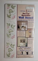 Stencil Decor Pre Cut Nature&#39;s Vineyard Wall Border Stencil 3 PC   Sealed - £11.83 GBP