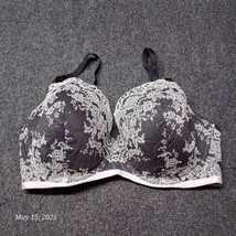 Victoria Secret Dream Angels Lined Demi Cup Bra Women Size 34 DDD Black ... - $19.62