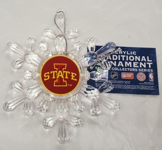 Iowa State Cyclones Snowflake Ornament - NCAA - $235.54 MXN