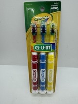 GUM Crayola Marker Children’s Toothbrush, Soft Bristled 3 Pack Suction B... - €5,12 EUR