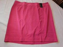 Lane Bryant Women&#39;s Ladies casual Knee Length Skirt Size Variations Pink A3013 - £20.77 GBP