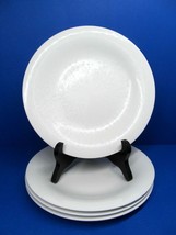 Villeroy And Boch 1748 White 8 1/2&quot; Salad Plates Set Of 4 Plates Used Condition - $25.00