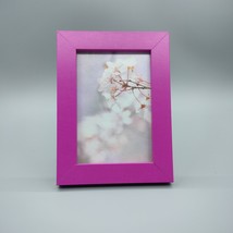 yangshengchuanmei Picture frames Solid Wood Picture Frames with Plexiglass, Pink - $10.99