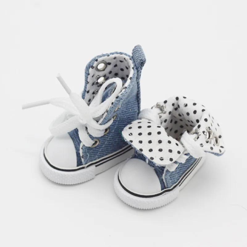 Adollya BJD Doll Accessories 5cm Shoes High Top Canvas  Casual orted Shoes for D - £109.44 GBP