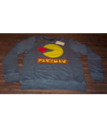 WOMEN&#39;S TEEN Juniors I LOVE PAC-MAN PACMAN Crew Sweatshirt SMALL NEW w/ TAG - $40.62 CAD