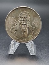 SILVER COIN MEXICO 100 Pesos 1978 Morelos  Km# 483.2  Silver 0.720 ~ - £19.46 GBP