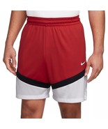 Nike Mens 8&quot; Dri-Fit Icon Basketball Shorts - RED/BLACK/WHITE - XXL/XL/L... - $34.28 CAD