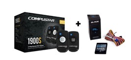 Compustar 1900S , 2-Way Led Remote Start, 2-1 Button, 3000 Ft with BLADE-AL - $283.09