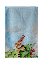 Betsy Drake Jack Rabbit Kitchen Towel - $29.69