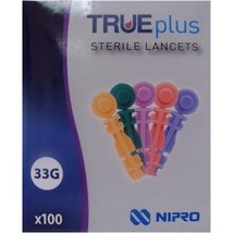 Trueplus Sterile Lancets 33G 100s - $8.17