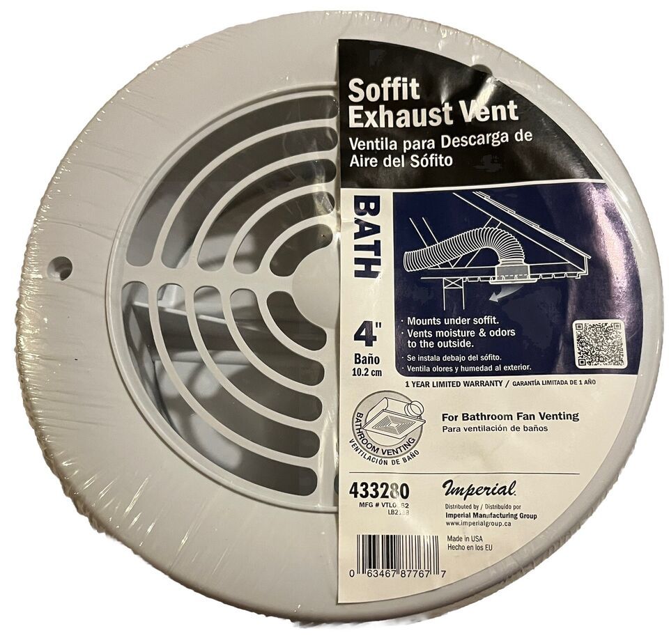 Imperial Soffit Exhaust Vent - $8.60