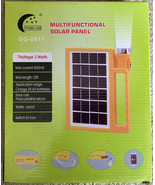Multifunctional Solar Panel &amp; Power Bank (YYGXS-LED) - £18.36 GBP
