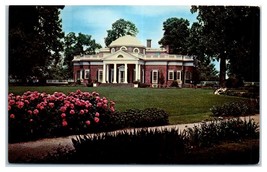 Monticello Home of Thomas Jefferson Charlottesville Virginia Unused Postcard - £41.13 GBP