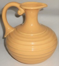 GLADDING McBEAN - FRANCISCAN Ringed Carafe or Pitcher BUTTERSCOTCH Calif... - £102.55 GBP