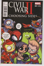 Civil War Ii Choosing Sides #1 (Of 6) Young Var (Marvel 2016) C2 &quot;New Unread&quot; - £4.62 GBP
