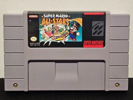 Super Mario All-Stars (Super Nintendo, 1993) SNES AUTHENTIC TESTED! - $22.24