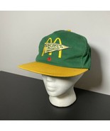 Vintage McDonalds Sports Memories Snapback Hat - VTG Canada Green &amp; Yellow - £115.15 GBP