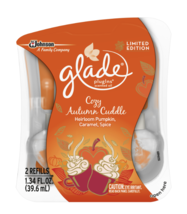 Glade PlugIns Scented Oil Refill, Cozy Autumn Cuddle, Pack of 2 - £8.72 GBP
