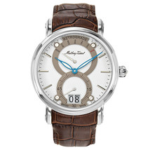 Mathey Tissot Men&#39;s Retrograde 1886 White Dial Watch - H7022AI - £131.09 GBP