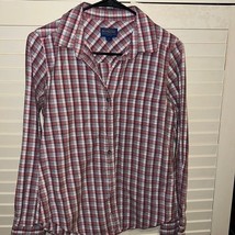 Pendleton plaid, long sleeve button down shirt, size small - £17.23 GBP