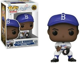 Jackie Robinson Baseball Brooklyn Dodgers Vinyl POP! Figure Toy #42 FUNK... - £9.30 GBP