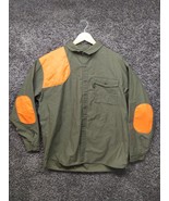 Vintage Ideal Shooting Shirt Adult XXL 2XL Green Shoulder Elbow Padded - £29.58 GBP