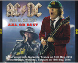 AC/DC With Axl Rose Live in France and Belgium 2016 4 CD May 13 and 16 P... - £27.42 GBP